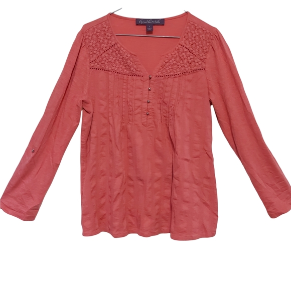 Gloria Vanderbilt Gauzy Zuri Shirt - Picture 4 of 14